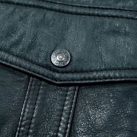 Levi's Soft Leather Bomber Jacket - Picture 4 of 8